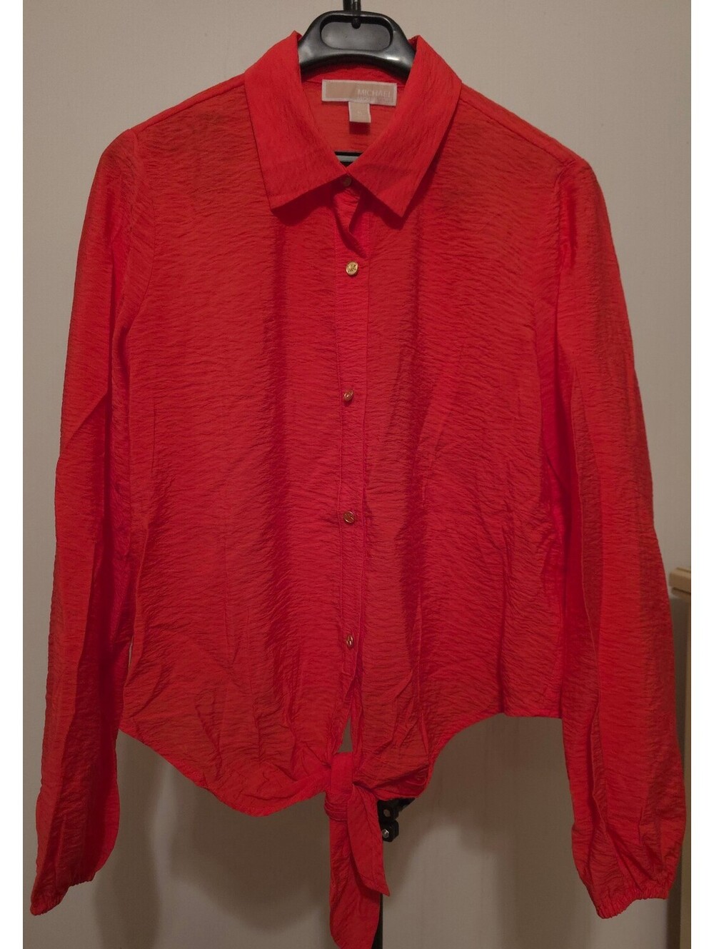 Michael Kors Crinkle Tunic Blouse
